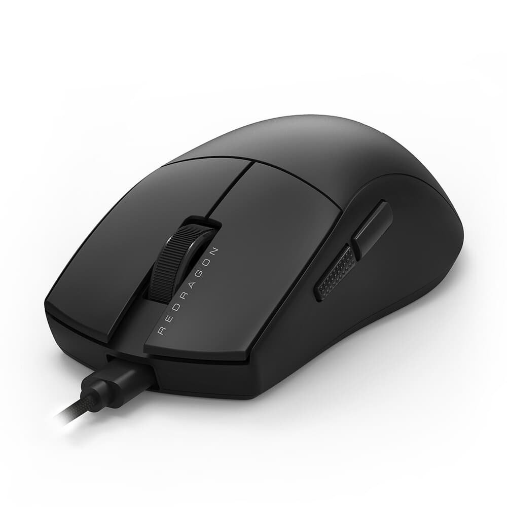 Mouse Gamer Redragon K1ng 1k M724, 12400 DPI, Ambidestro, 1000Hz, USB Tipo-C, Preto - M724 Mouse Gamer Redragon K1ng 1k M724, 12400 DPI, Ambidestro, 1000Hz, USB Tipo-C, Preto - M724