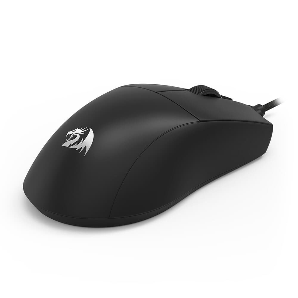 Mouse Gamer Redragon K1ng 1k M724, 12400 DPI, Ambidestro, 1000Hz, USB Tipo-C, Preto - M724 Mouse Gamer Redragon K1ng 1k M724, 12400 DPI, Ambidestro, 1000Hz, USB Tipo-C, Preto - M724