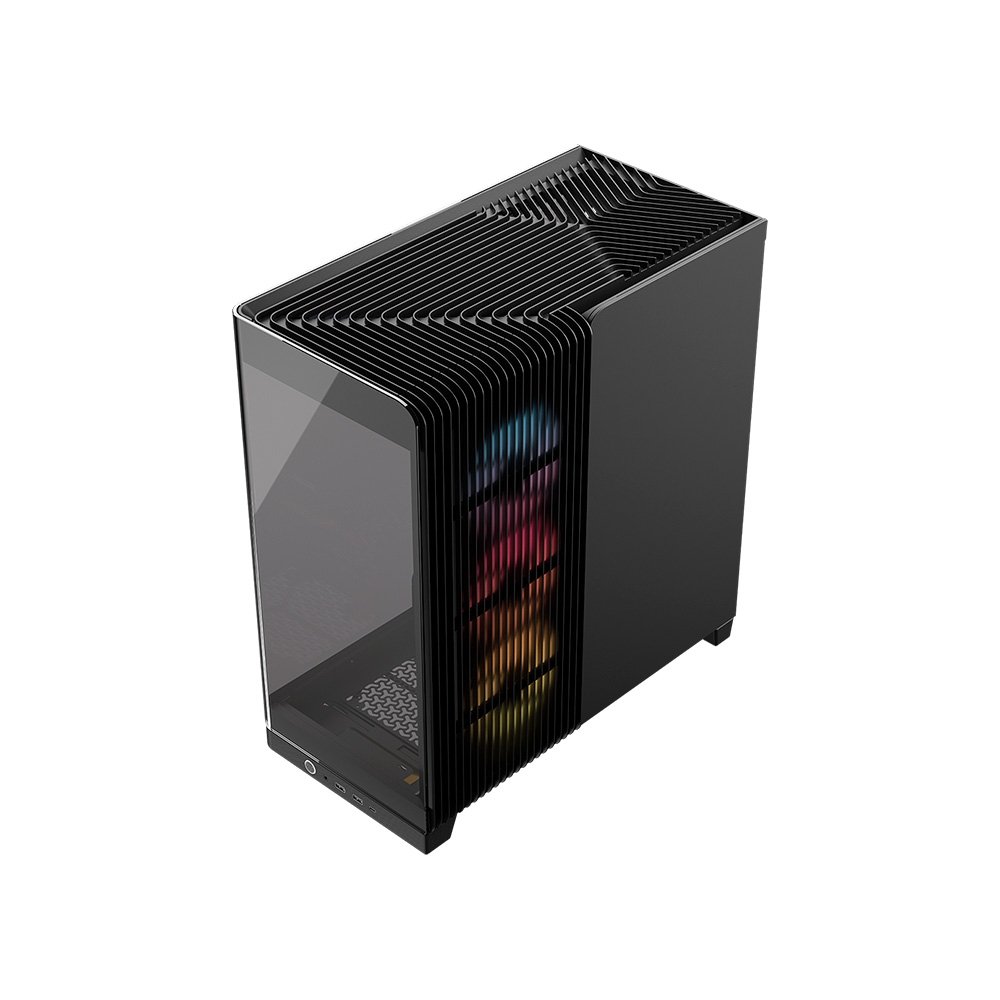 Gabinete Gamer Corsair 4500X RS-R ARGB, Mid Tower, Preto - CC-9011314-WW
