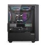 Gabinete Gamer Hyrax Tower HGB240, Mini Tower, M-ATX, Com 3 Ventoinhas RGB, Lateral Em Vidro Temperado, Preto - HGB240B-RGB