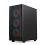 Gabinete Gamer Hyrax Tower HGB240, Mini Tower, M-ATX, Com 3 Ventoinhas RGB, Lateral Em Vidro Temperado, Preto - HGB240B-RGB