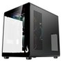 Gabinete Gamer Rise Mode Galaxy Glass X Mini, M-ATX, Lateral e Frontal em Vidro Temperado, Preto - RM-GA-GGXN-FB