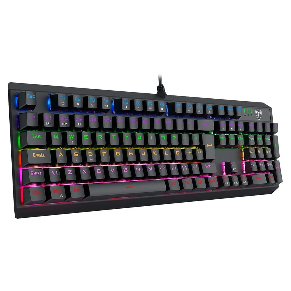 T-Dagger Axis: Teclado Mec. RGB | KaBuM!