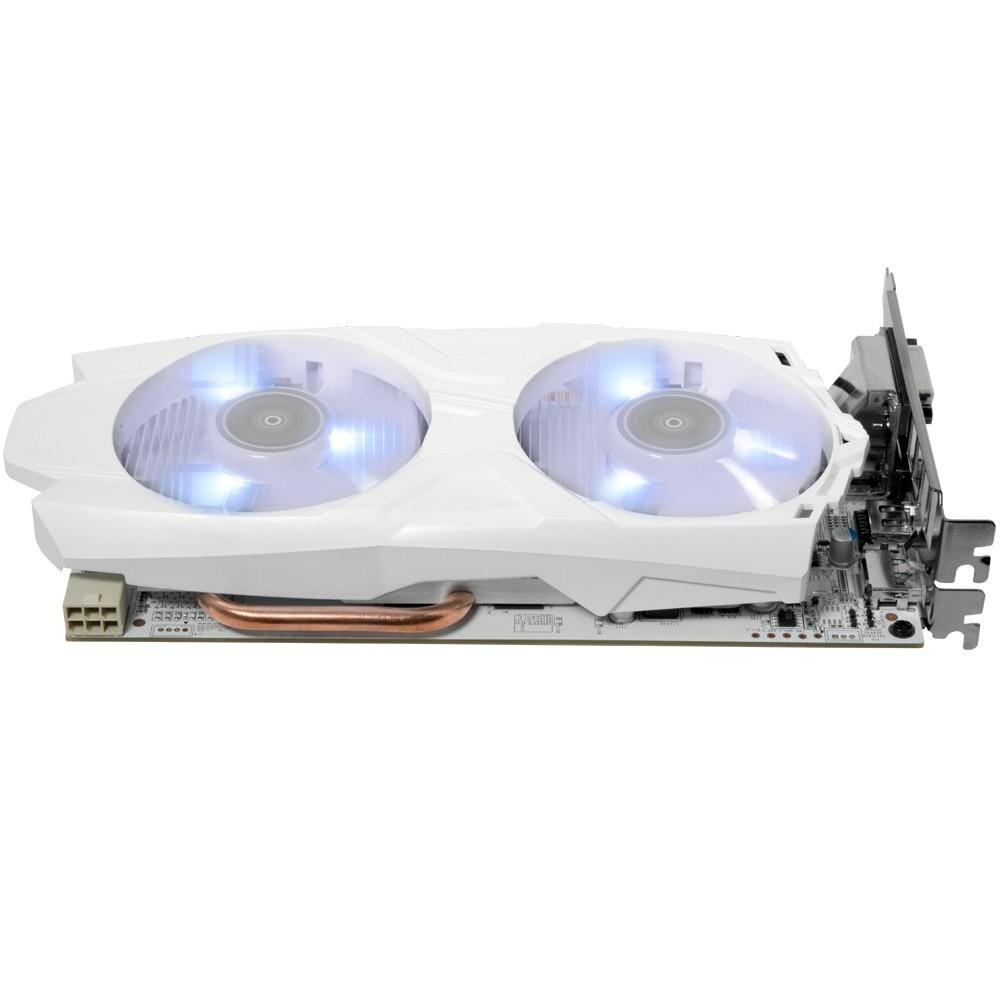 Placa de Vídeo Galax NVIDIA GeForce GTX 1050 Ti Exoc White 4GB, DDR5 - 50IQH8DVP1WT Placa de Vídeo Galax NVIDIA GeForce GTX 1050 Ti Exoc White 4GB, DDR5 - 50IQH8DVP1WT