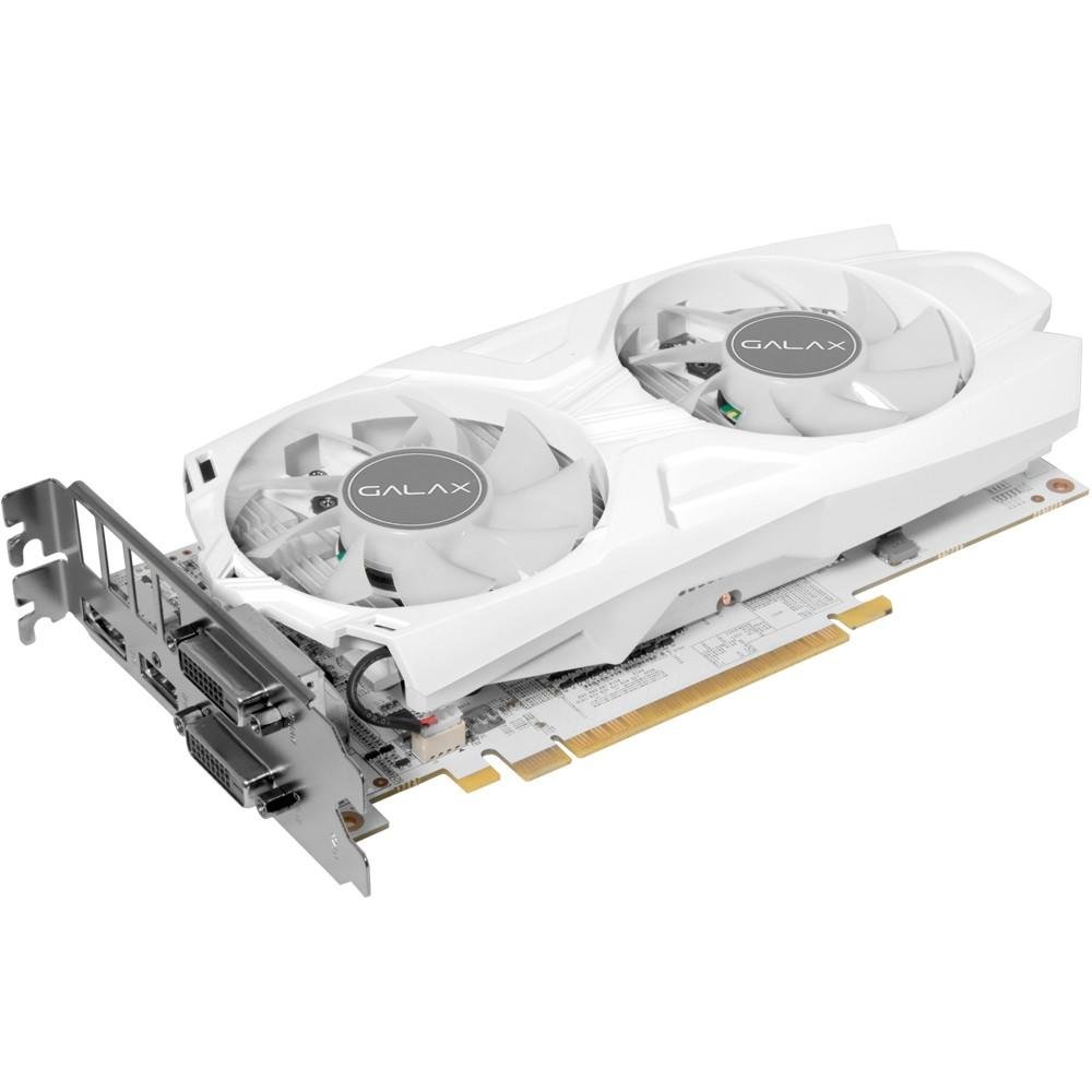Placa de Vídeo Galax NVIDIA GeForce GTX 1050 Ti Exoc White 4GB, DDR5 - 50IQH8DVP1WT Placa de Vídeo Galax NVIDIA GeForce GTX 1050 Ti Exoc White 4GB, DDR5 - 50IQH8DVP1WT