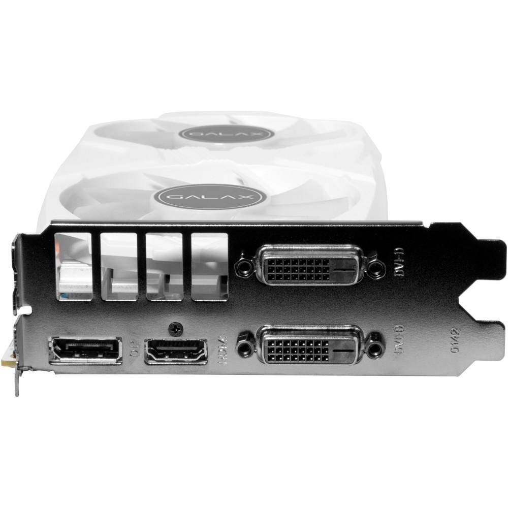 Placa de Vídeo Galax NVIDIA GeForce GTX 1050 Ti Exoc White 4GB, DDR5 - 50IQH8DVP1WT Placa de Vídeo Galax NVIDIA GeForce GTX 1050 Ti Exoc White 4GB, DDR5 - 50IQH8DVP1WT