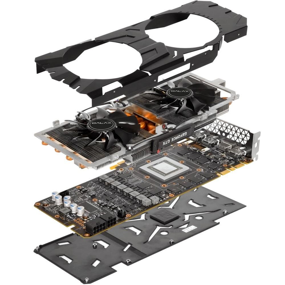 Placa de Video VGA NVIDIA Galax GEFORCE GTX 1080 Ti 11GB, DDR5, 352Bit, 11010Mhz 80IUJBMDP0EC Placa de Video VGA NVIDIA Galax GEFORCE GTX 1080 Ti 11GB, DDR5, 352Bit, 11010Mhz 80IUJBMDP0EC