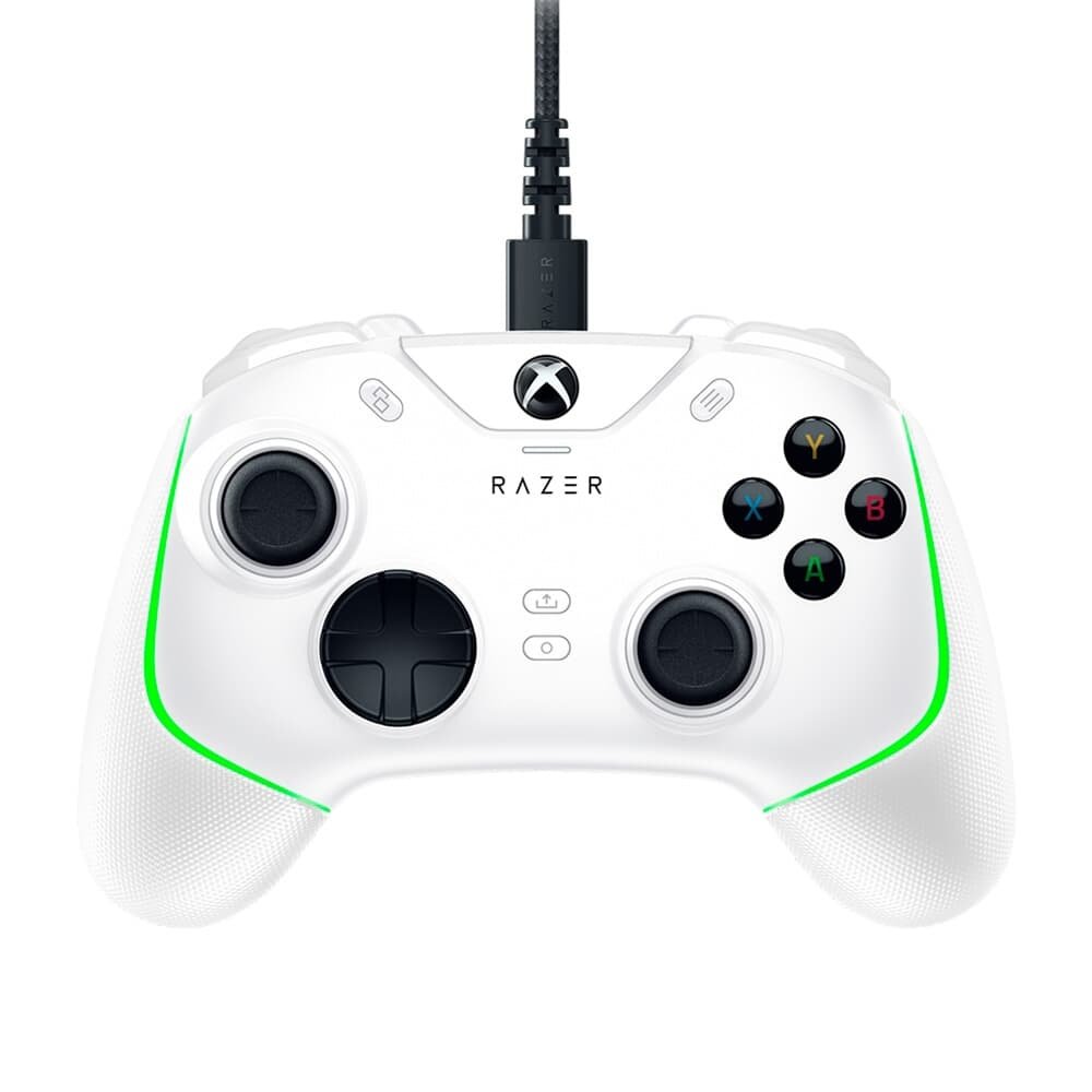 Nintendo Switch Razer Wolverine V2 Chroma (White) Controle Pro Razer Wolverine V2 Chroma | KaBuM!