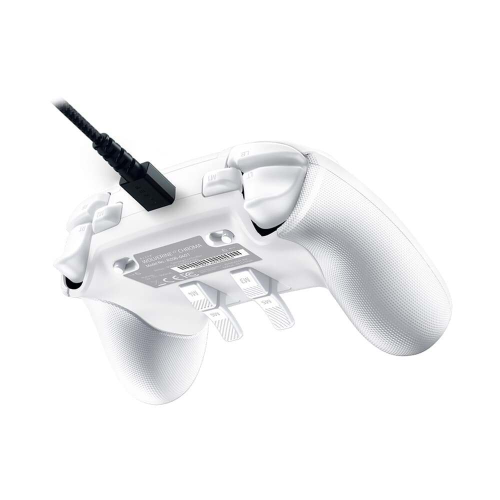 Controle Razer Wolverine V2 Chroma, Xbox, Com Fio, Branco - RZ0604010200R3U Controle Razer Wolverine V2 Chroma, Xbox, Com Fio, Branco - RZ0604010200R3U