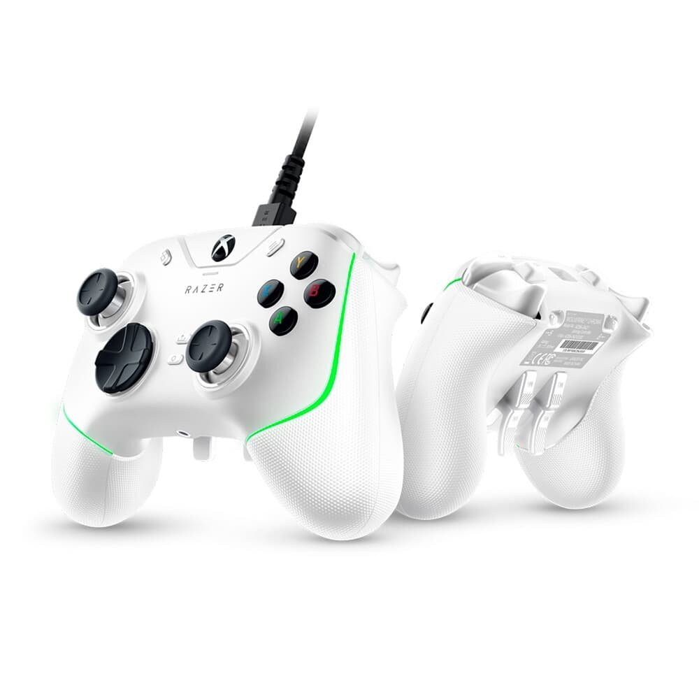 Nintendo Switch Razer Wolverine V2 Chroma (White) Controle Pro Razer Wolverine V2 Chroma | KaBuM!