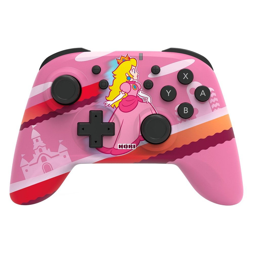 Controle Sem Fio HORI Horipad Peach, Bluetooth, para Nintendo Switch - NSW-360U Controle Sem Fio HORI Horipad Peach, Bluetooth, para Nintendo Switch - NSW-360U