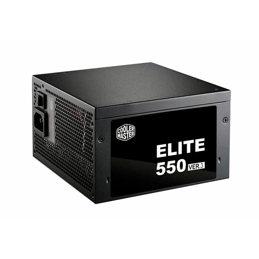 Fonte Cooler Master 550W Elite V3 - MPW-5501-ASAAN Fonte Cooler Master 550W Elite V3 - MPW-5501-ASAAN