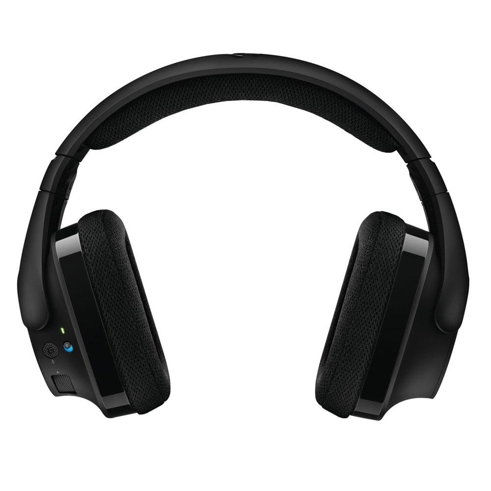 Headset Gamer Sem Fio Logitech G533 7.1 Dolby Surround com Drivers de Áudio Pro-G e Bateria Recarregável - 981-000633 Headset Gamer Sem Fio Logitech G533 7.1 Dolby Surround com Drivers de Áudio Pro-G e Bateria Recarregável - 981-000633