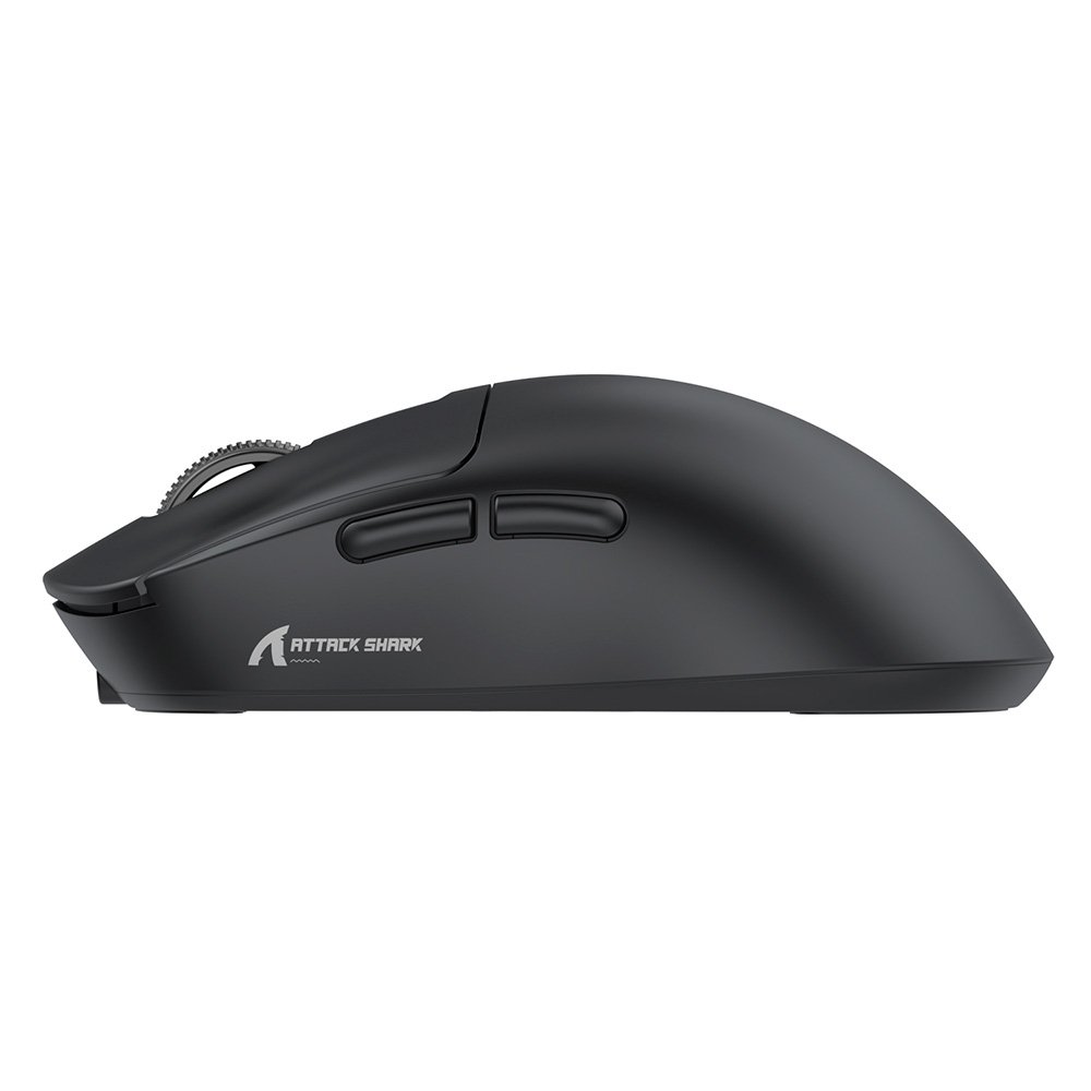Mouse Gamer sem Fio Attack Shark X3Pro 4K/8K, Tri-Mode, 26.000 DPI, Sensor Óptico PAW3395, 7 Botões - Preto Mouse Gamer sem Fio Attack Shark X3Pro 4K/8K, Tri-Mode, 26.000 DPI, Sensor Óptico PAW3395, 7 Botões - Preto