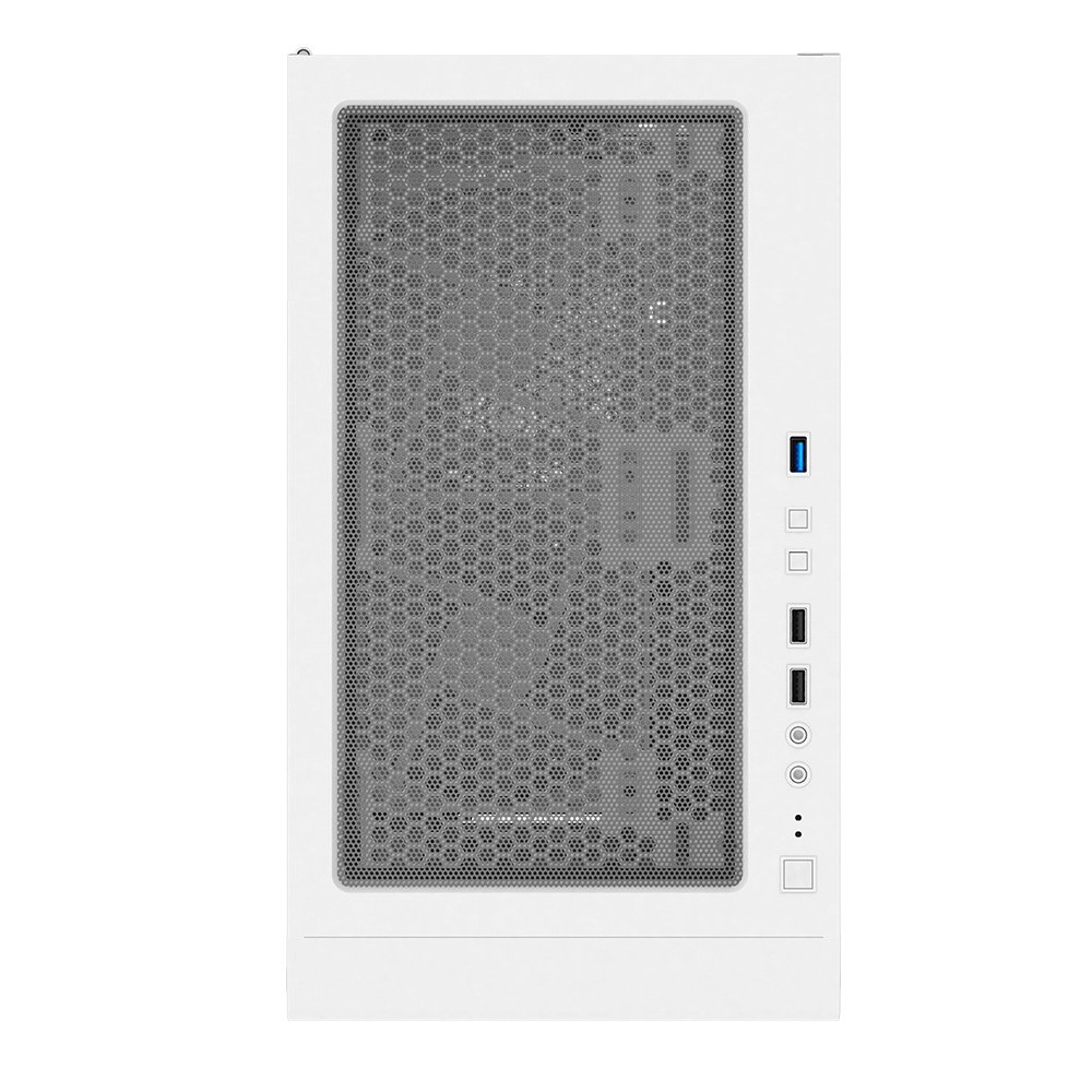 Gabinete Gamer Montech X3 Glass, Mid-Tower, ATX, Painel Frontal em Vidro, Com 6X Fans, Branco - X3GlASSWH Gabinete Gamer Montech X3 Glass, Mid-Tower, ATX, Painel Frontal em Vidro, Com 6X Fans, Branco - X3GlASSWH