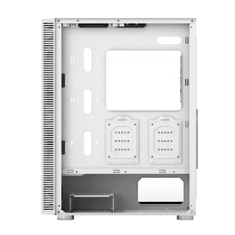 Gabinete Gamer Montech X3 Glass, Mid-Tower, ATX, Painel Frontal em Vidro, Com 6X Fans, Branco - X3GlASSWH Gabinete Gamer Montech X3 Glass, Mid-Tower, ATX, Painel Frontal em Vidro, Com 6X Fans, Branco - X3GlASSWH