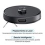 Robô Aspirador de Pó e Passa Pano KABUM! smart K1000, Mapeamento, MOP rotativo, até 7000PA, APP, Alexa/Google, Bivolt, Preto - KSAR1000PT