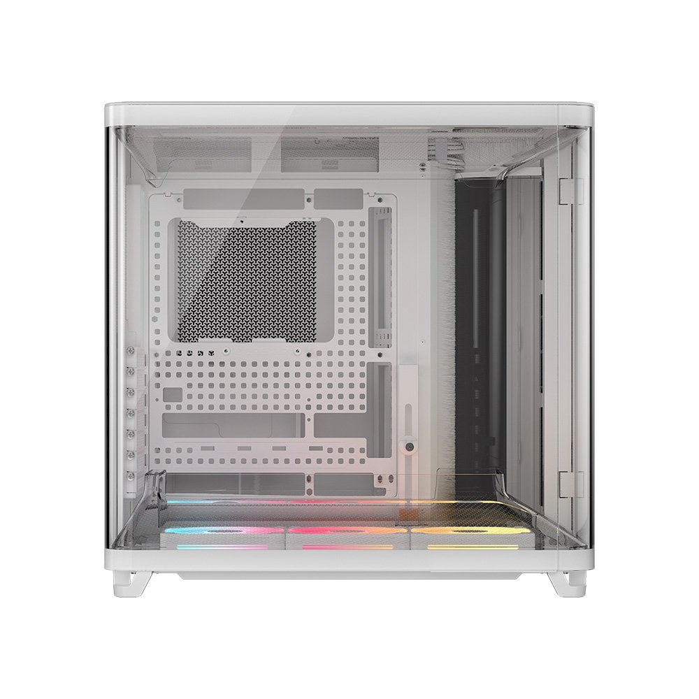 Gabinete Gamer Corsair AIR 5400, Mid-Tower, E-ATX, LX-R iCUE LINK, 3x Fans, Lateral e Frontal em Vidro Temperado, Branco - CC-9011321-WW Gabinete Gamer Corsair AIR 5400, Mid-Tower, E-ATX, LX-R iCUE LINK, 3x Fans, Lateral e Frontal em Vidro Temperado, Branco - CC-9011321-WW