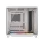 Gabinete Gamer Corsair AIR 5400, Mid-Tower, E-ATX, LX-R iCUE LINK, 3x Fans, Lateral e Frontal em Vidro Temperado, Branco - CC-9011321-WW