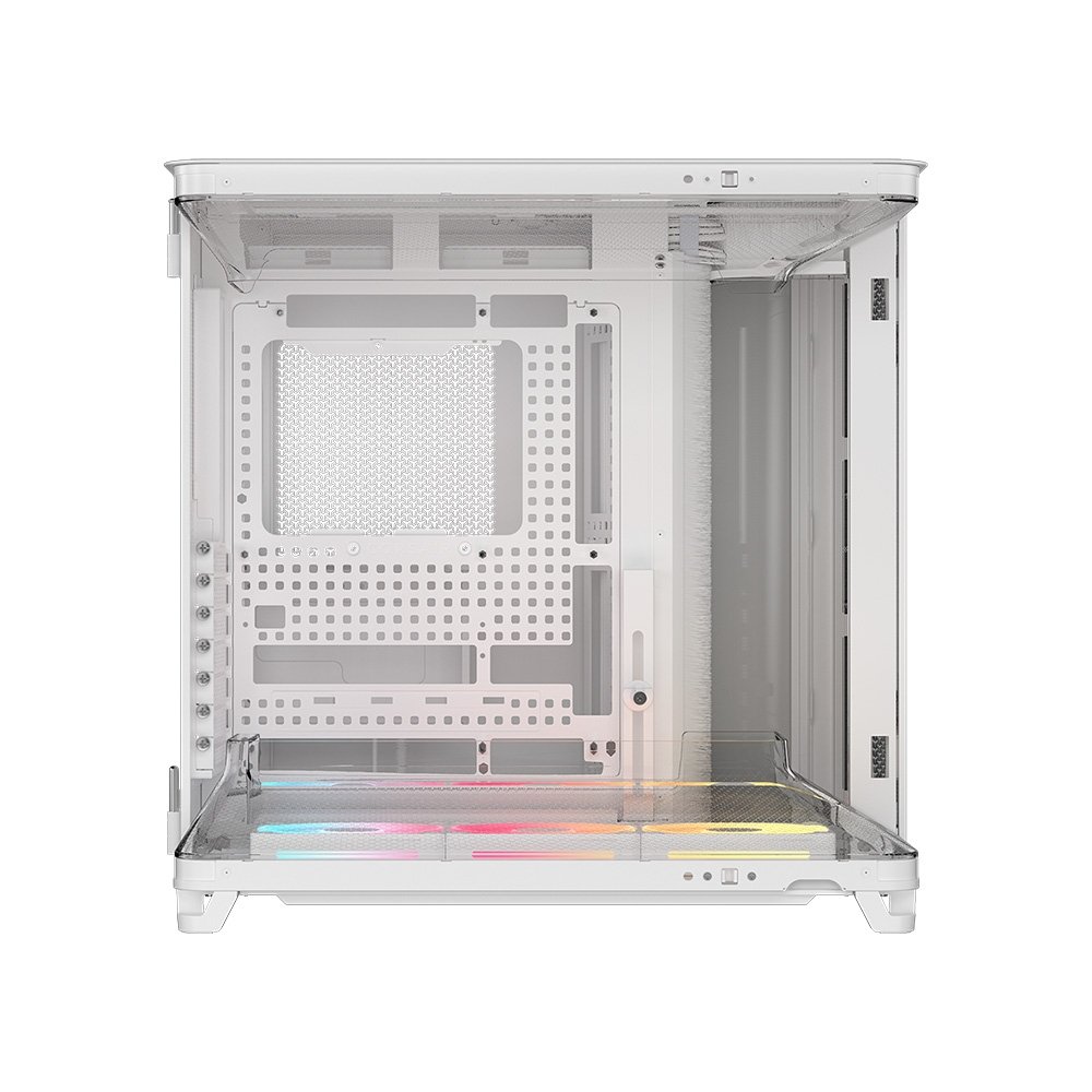 Gabinete Gamer Corsair AIR 5400, Mid-Tower, E-ATX, LX-R iCUE LINK, 3x Fans, Lateral e Frontal em Vidro Temperado, Branco - CC-9011321-WW Gabinete Gamer Corsair AIR 5400, Mid-Tower, E-ATX, LX-R iCUE LINK, 3x Fans, Lateral e Frontal em Vidro Temperado, Branco - CC-9011321-WW