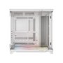 Gabinete Gamer Corsair AIR 5400, Mid-Tower, E-ATX, LX-R iCUE LINK, 3x Fans, Lateral e Frontal em Vidro Temperado, Branco - CC-9011321-WW