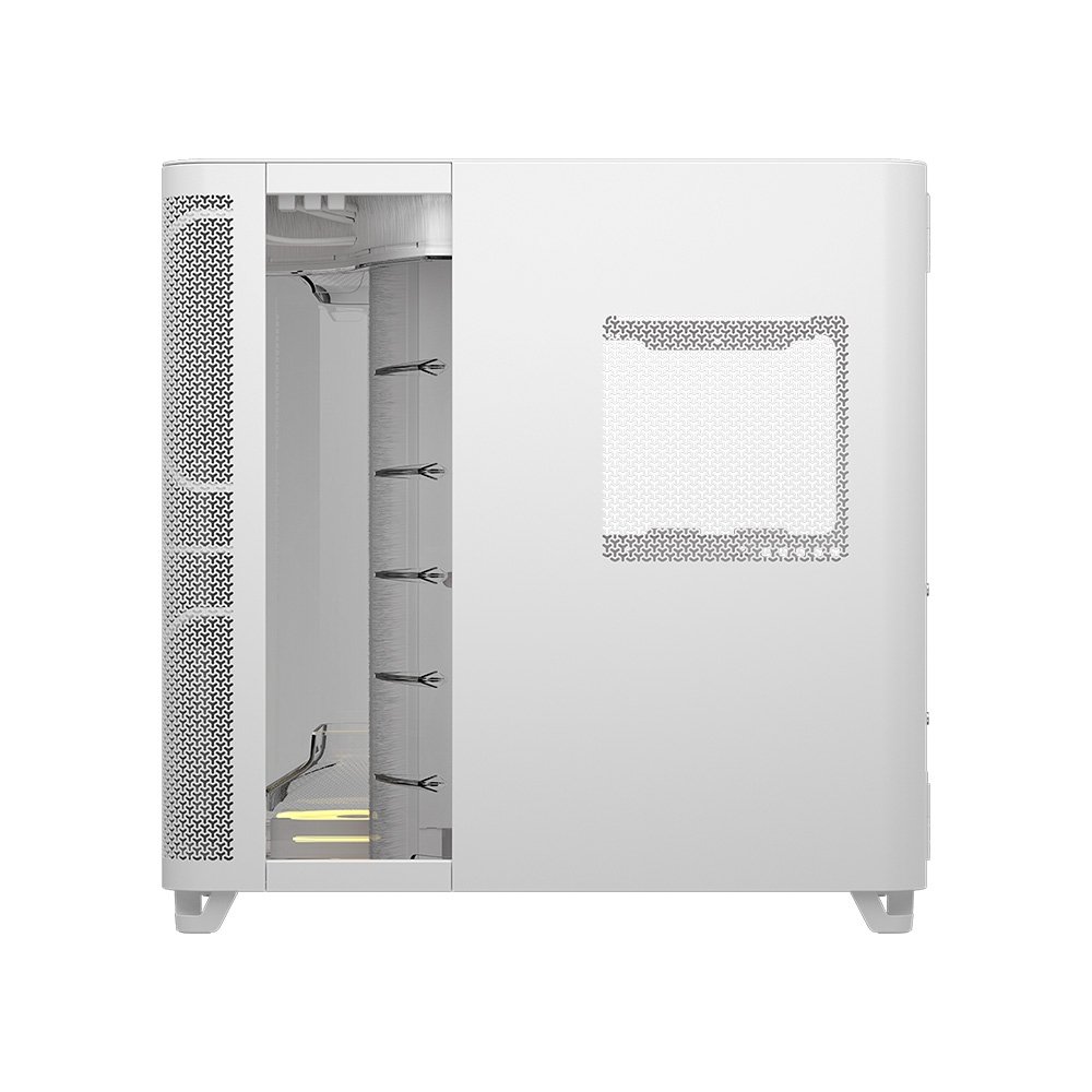 Gabinete Gamer Corsair AIR 5400, Mid-Tower, E-ATX, LX-R iCUE LINK, 3x Fans, Lateral e Frontal em Vidro Temperado, Branco - CC-9011321-WW Gabinete Gamer Corsair AIR 5400, Mid-Tower, E-ATX, LX-R iCUE LINK, 3x Fans, Lateral e Frontal em Vidro Temperado, Branco - CC-9011321-WW