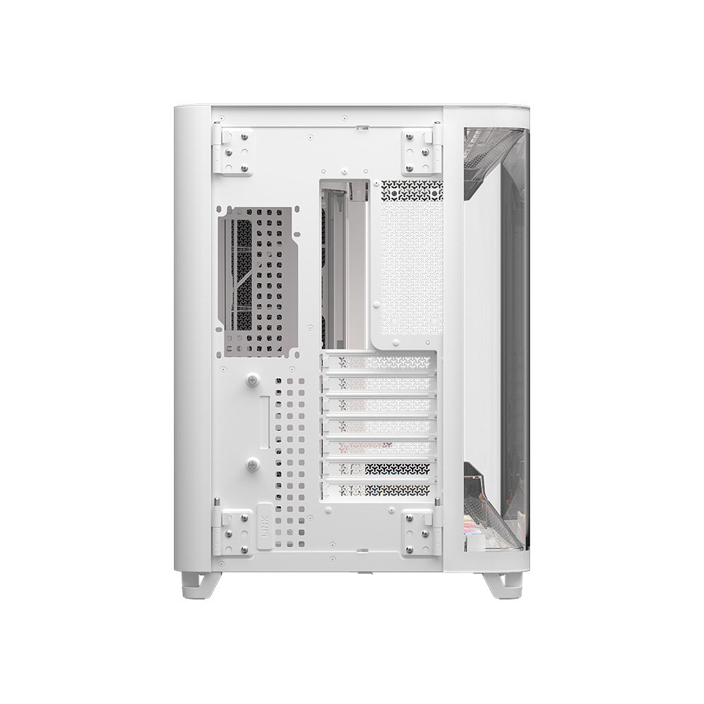 Gabinete Gamer Corsair AIR 5400, Mid-Tower, E-ATX, LX-R iCUE LINK, 3x Fans, Lateral e Frontal em Vidro Temperado, Branco - CC-9011321-WW Gabinete Gamer Corsair AIR 5400, Mid-Tower, E-ATX, LX-R iCUE LINK, 3x Fans, Lateral e Frontal em Vidro Temperado, Branco - CC-9011321-WW