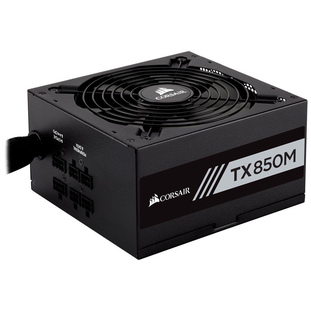 Fonte Corsair 850W 80 Plus Gold Semi Modular TX850M CP-9020130 Fonte Corsair 850W 80 Plus Gold Semi Modular TX850M CP-9020130