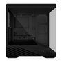 Gabinete Gamer Lian Li Vector V100, Mid-Tower, ATX, Vidro Temperado, ARGB, Sem FANs, Preto - V100X