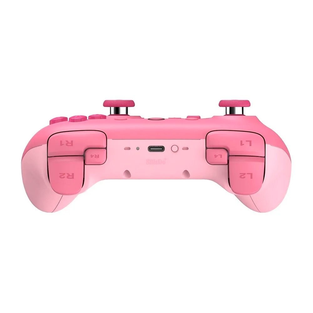 Controle Sem Fio 8BitDo Ultimate 2C, Joysticks com Efeito Hall, Bluetooth, para Switch e Windows, Rosa - 80NC02 Controle Sem Fio 8BitDo Ultimate 2C, Joysticks com Efeito Hall, Bluetooth, para Switch e Windows, Rosa - 80NC02