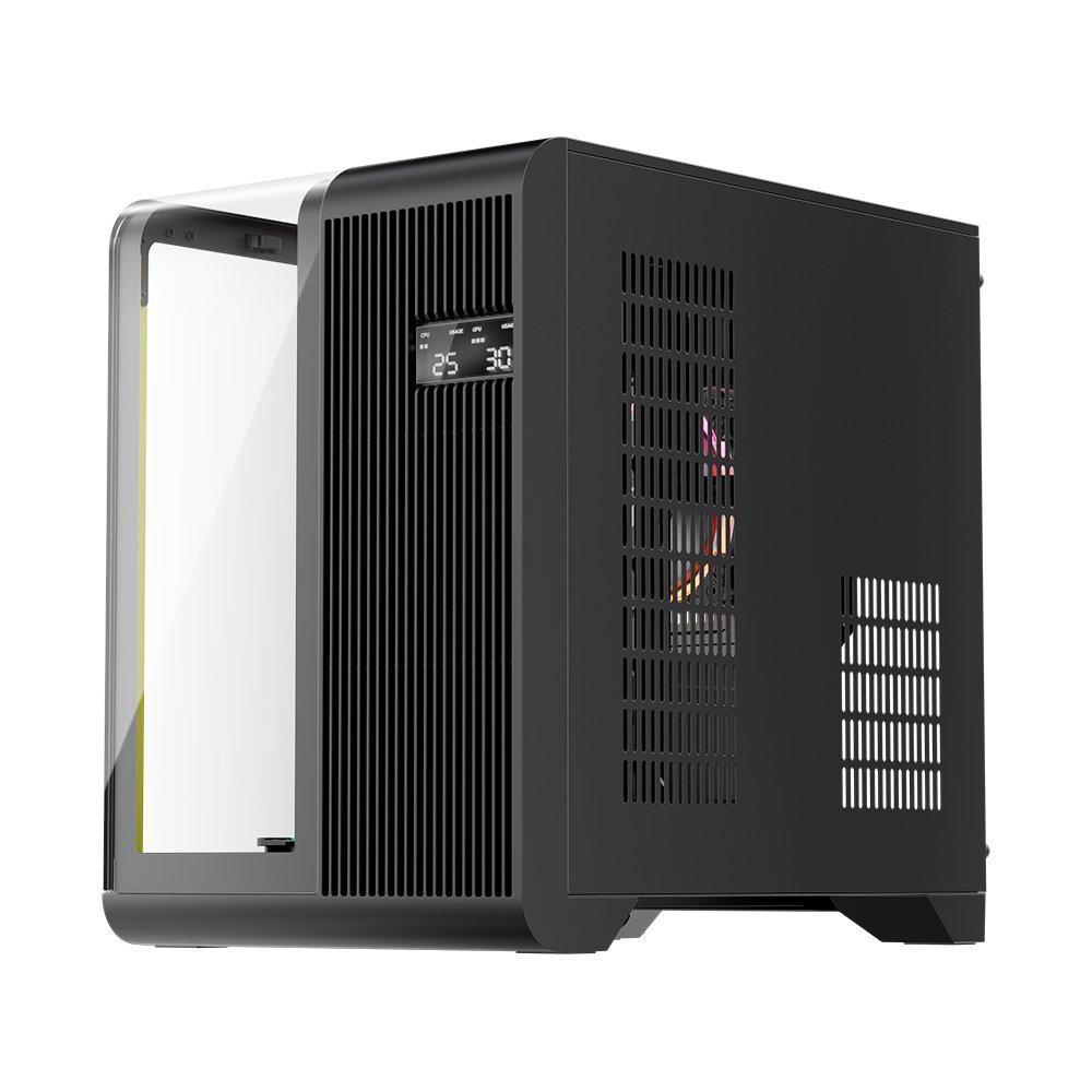 Gabinete Gamer 1STPLAYER RT5, Mid Tower, ATX, Lateral em Vidro Temperado, Preto - RT5-BK Gabinete Gamer 1STPLAYER RT5, Mid Tower, ATX, Lateral em Vidro Temperado, Preto - RT5-BK