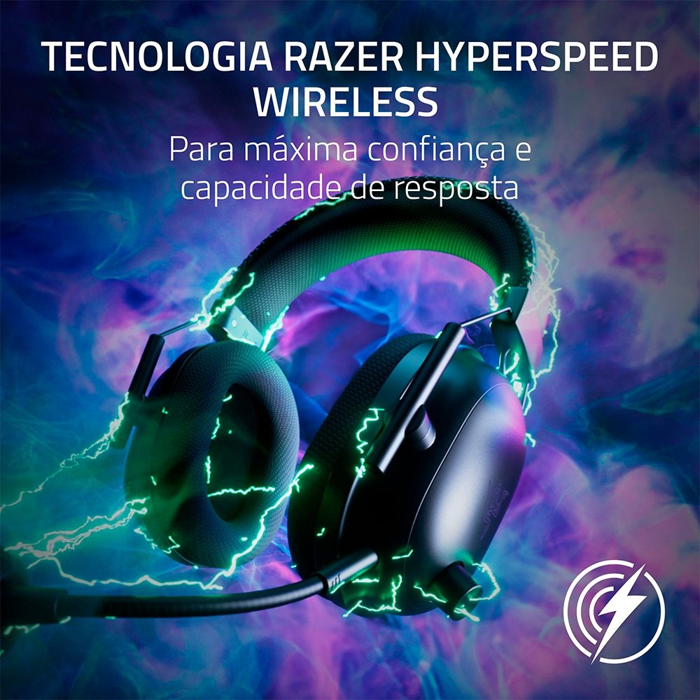 Headset Razer BlackShark V2 Pro White | KaBuM!