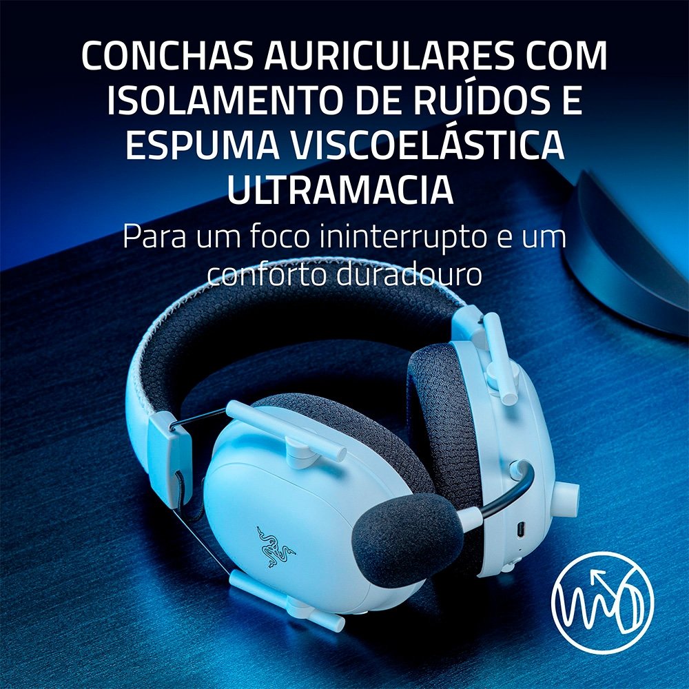 ヘッドホン Razer BLACKSHARK V2 PRO WHITE EDITION Headset Razer BlackShark V2 Pro White | KaBuM!