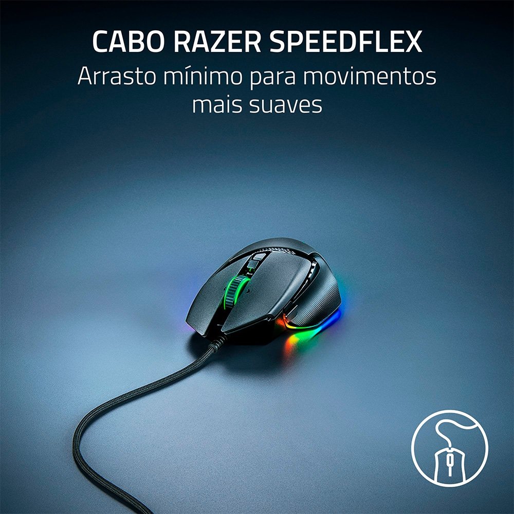 Razer Basilisk V3 35K | Sensor Focus Pro | KaBuM!