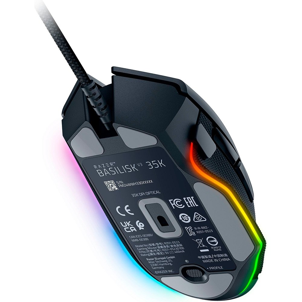 Razer Basilisk V3 35K | Sensor Focus Pro | KaBuM!