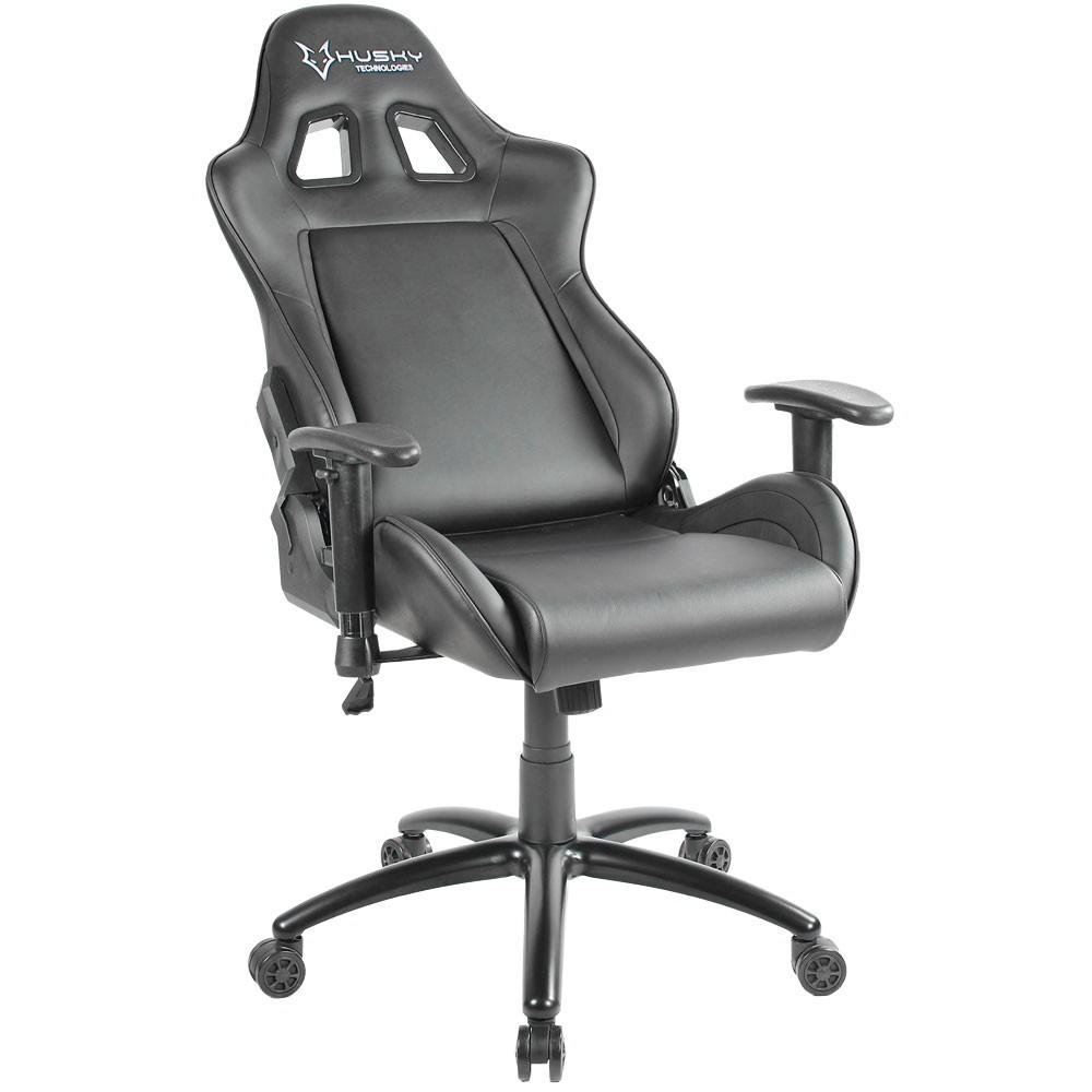Cadeira Gamer Husky Gaming Blizzard, Preto, Com Almofadas, Reclinável, Descanso de Braço 2D - HGMA005 Cadeira Gamer Husky Gaming Blizzard, Preto, Com Almofadas, Reclinável, Descanso de Braço 2D - HGMA005