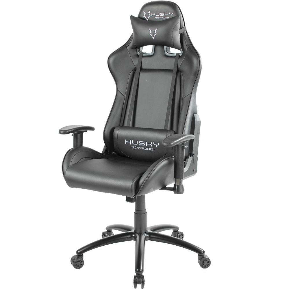 Cadeira Gamer Husky Gaming Blizzard, Preto, Com Almofadas, Reclinável, Descanso de Braço 2D - HGMA005 Cadeira Gamer Husky Gaming Blizzard, Preto, Com Almofadas, Reclinável, Descanso de Braço 2D - HGMA005