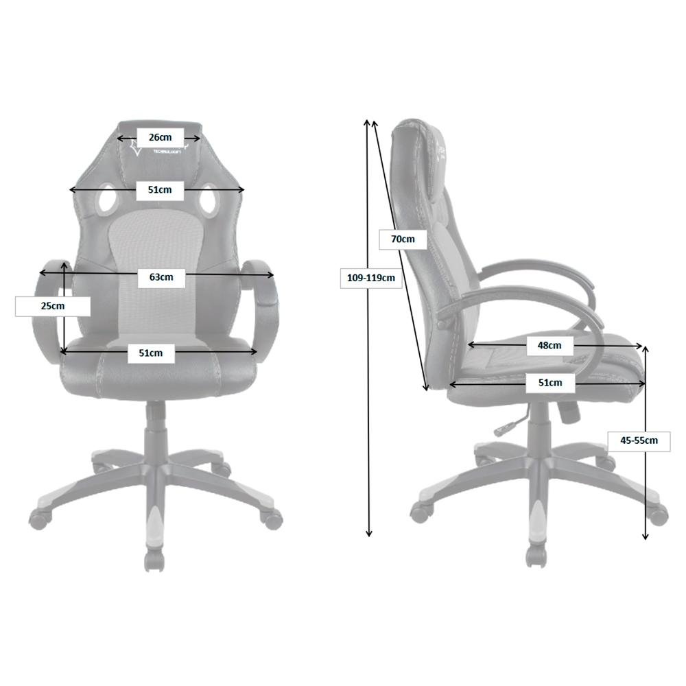 Cadeira Gamer Husky Gaming Snow, Preto, Cilindro de Gás Classe 4, Base em Metal, Roda em Nylon - HSN-BK Cadeira Gamer Husky Gaming Snow, Preto, Cilindro de Gás Classe 4, Base em Metal, Roda em Nylon - HSN-BK