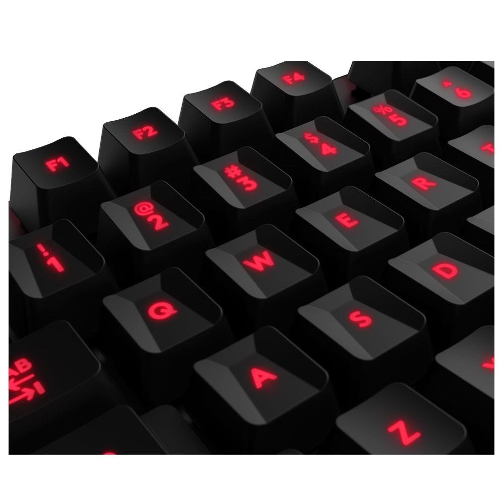 Teclado Mecânico Gamer Logitech G413 Carbon, LED Vermelho, Switch Romer-G Tactile, US - 920-008300