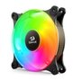 Kit com 3 Ventoinhas Redragon, 120mm, ARGB, Preto - GC-F013