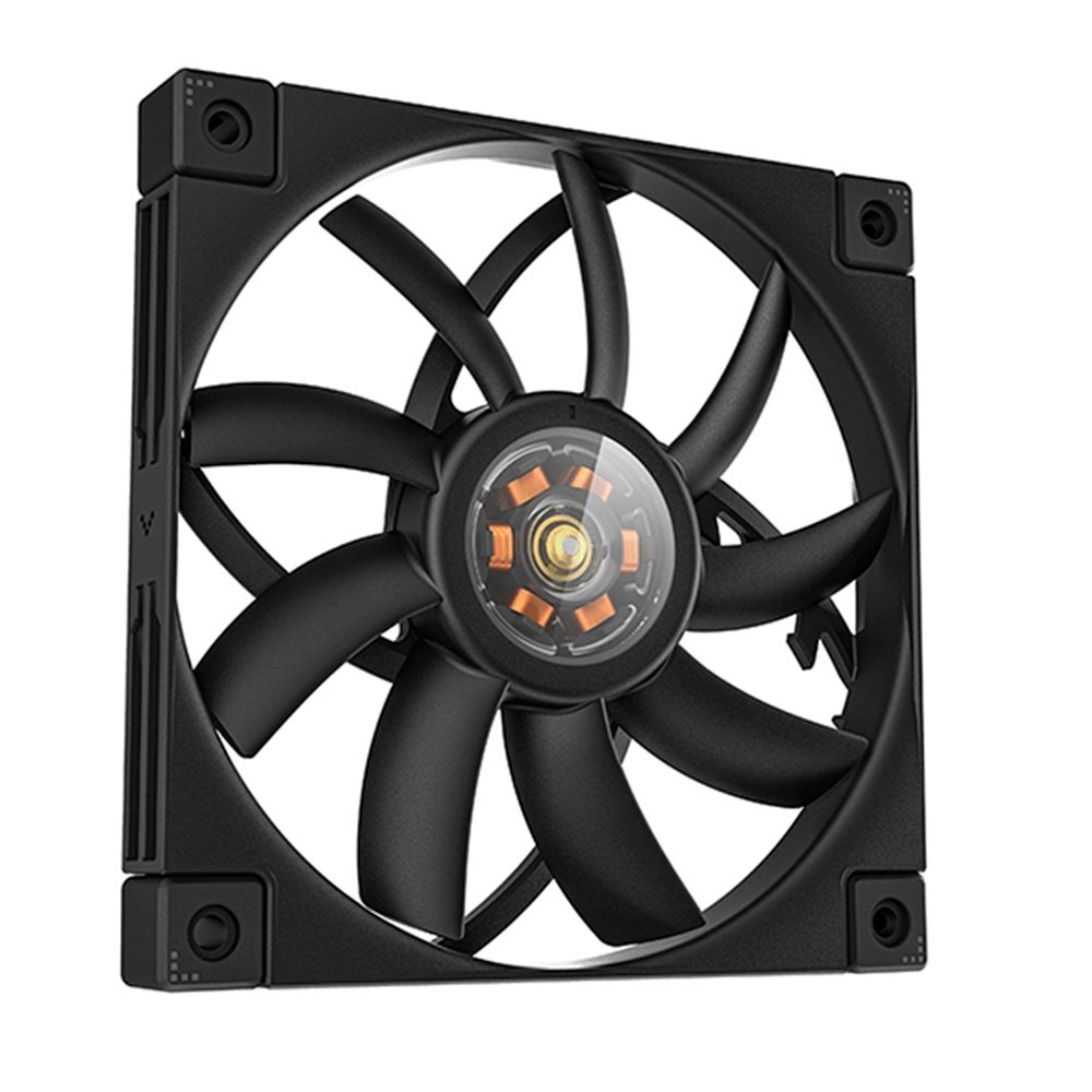 Ventoinha DeepCool FT12 Slim, 120mm, Preta - R-FT12SLIM-BKWPN1-G