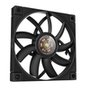 Ventoinha DeepCool FT12 Slim, 120mm, Preta - R-FT12SLIM-BKWPN1-G