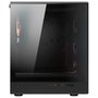 Gabinete Gamer Cougar MX600, Mid Tower, ATX, Lateral em Vidro Temperado, com 4 Fans, Preto - 382GA50.0003