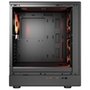 Gabinete Gamer Cougar MX600, Mid Tower, ATX, Lateral em Vidro Temperado, com 4 Fans, Preto - 382GA50.0003