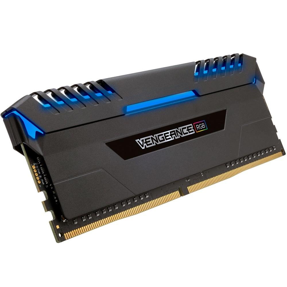 Memória Corsair Vengeance RGB, 16GB (2x8GB), 3600MHz, DDR4, CL18