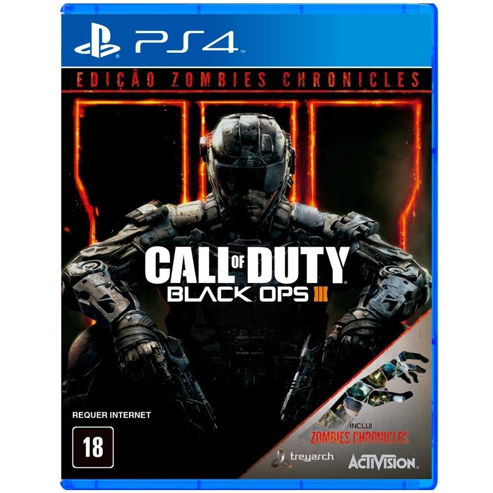 Game Call Of Duty Black Ops III + Zombies Chronicles PS4 Game Call Of Duty Black Ops III + Zombies Chronicles PS4
