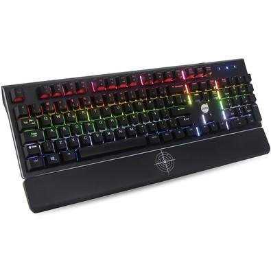 Teclado Mecânico Gamer Dazz Ultra Fire, LED, ABNT2 - 622534 Menor preço em Teclado Mecânico Gamer Dazz Ultra Fire, LED, ABNT2 - 622534