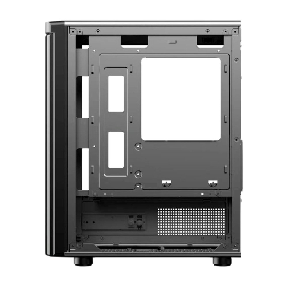 Gabinete Gamer HAYOM GB1726, Mid Tower, Lateral em Vidro, Preto - GB.17.10.26