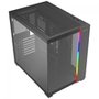 Gabinete Gamer Redragon Tesseract, Mid Tower, ATX, ARGB Lateral em Vidro, Sem FANs, Preto - CA-614B