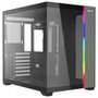 Gabinete Gamer Redragon Tesseract, Mid Tower, ATX, ARGB Lateral em Vidro, Sem FANs, Preto - CA-614B
